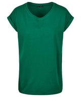 Women's extended shoulder tee