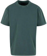 Acid washed heavy oversized tee