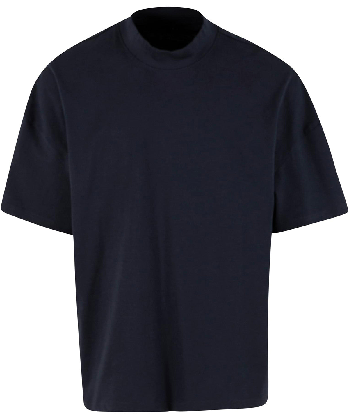 Oversized mock neck tee