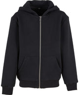 Kids fluffy zip hoodie