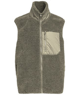 Bonded sherpa vest