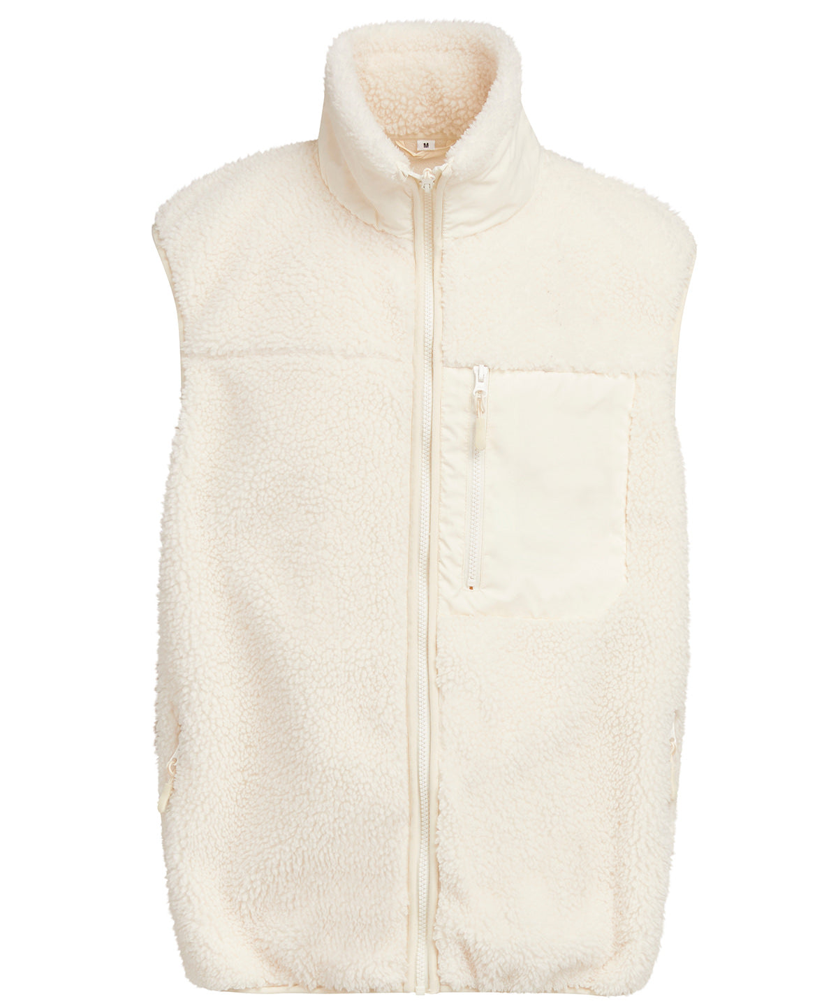 Bonded sherpa vest