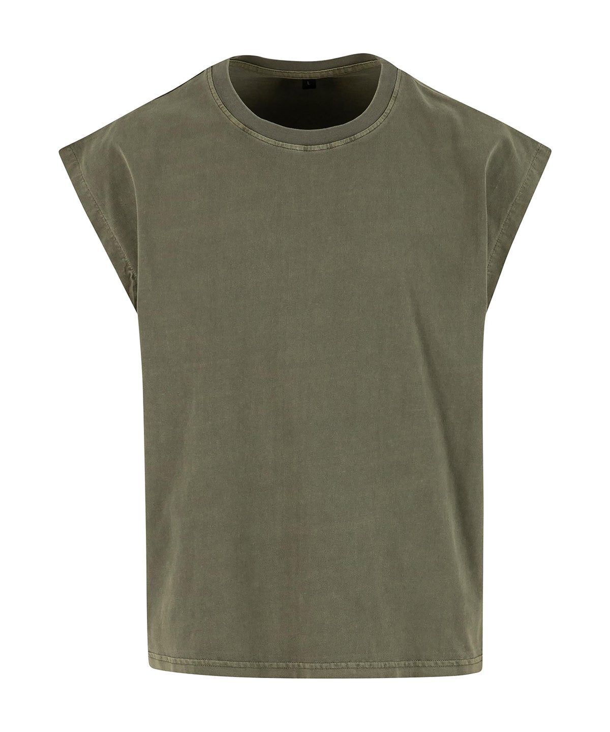 Vintage cropped heavy sleeveless tee