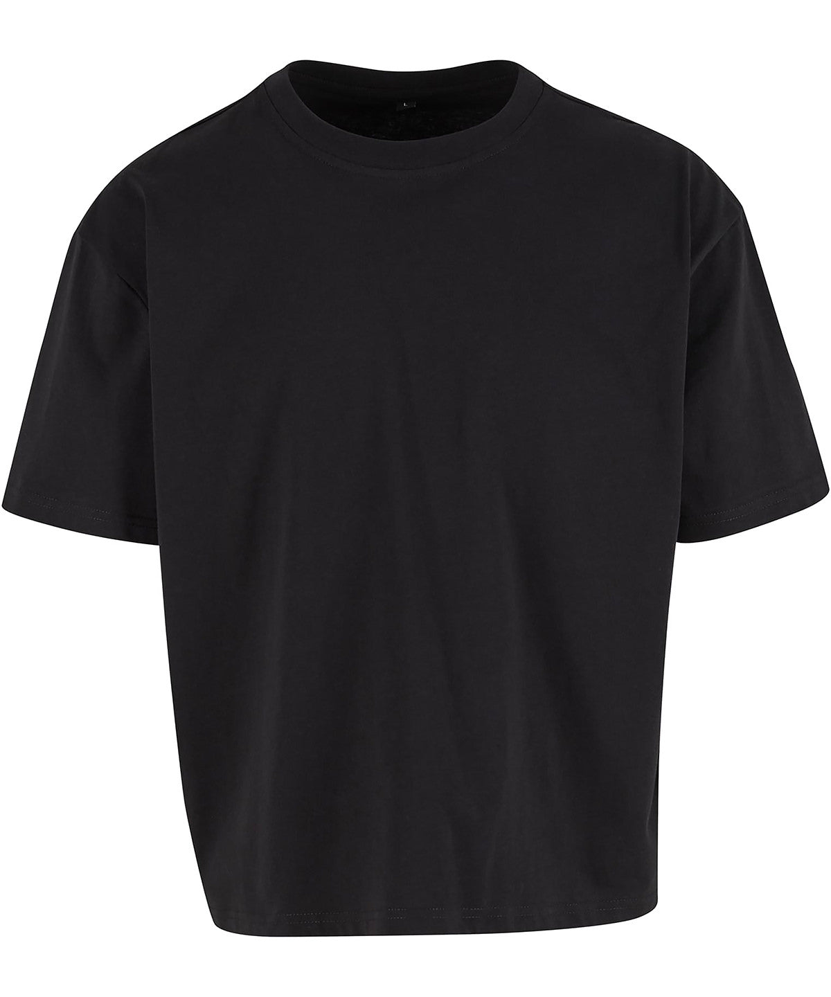 Cropped oversize tee