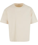 Cropped oversize tee