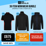 36 Item Long Ranger Workwear Bundle