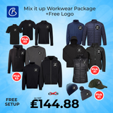 Mix It Up Workwear Package + Free Logo