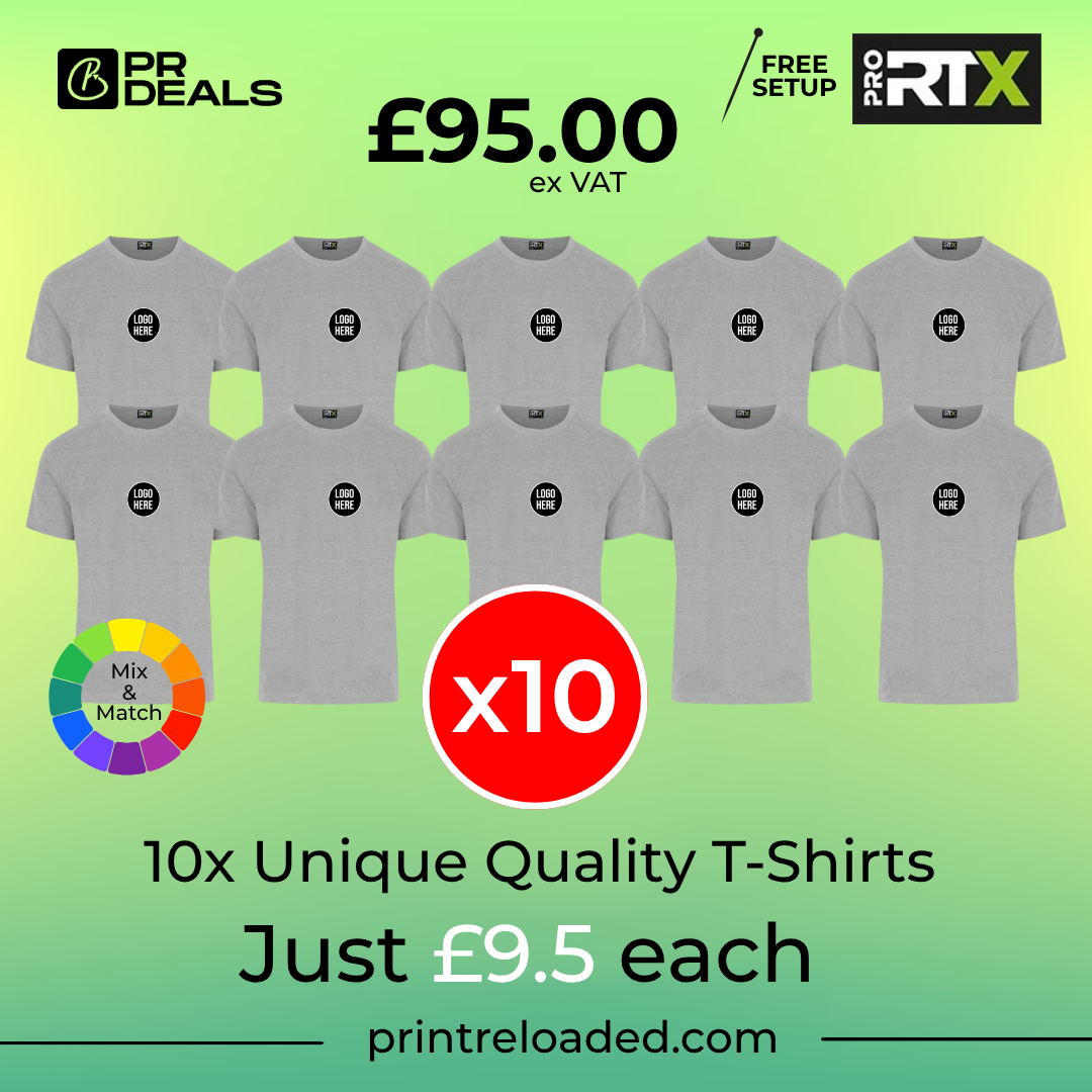 10x Unique Quality T-Shirts
