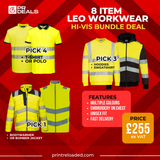 8 Piece Leo Hi-Vis Workwear Bundle