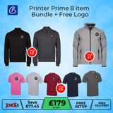 Printer Prime Two-Tone 8 Item Bundle + Free Logo