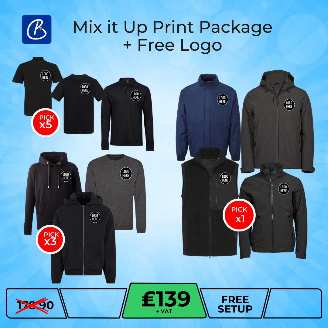Mix it Up Print Package + Free Logo