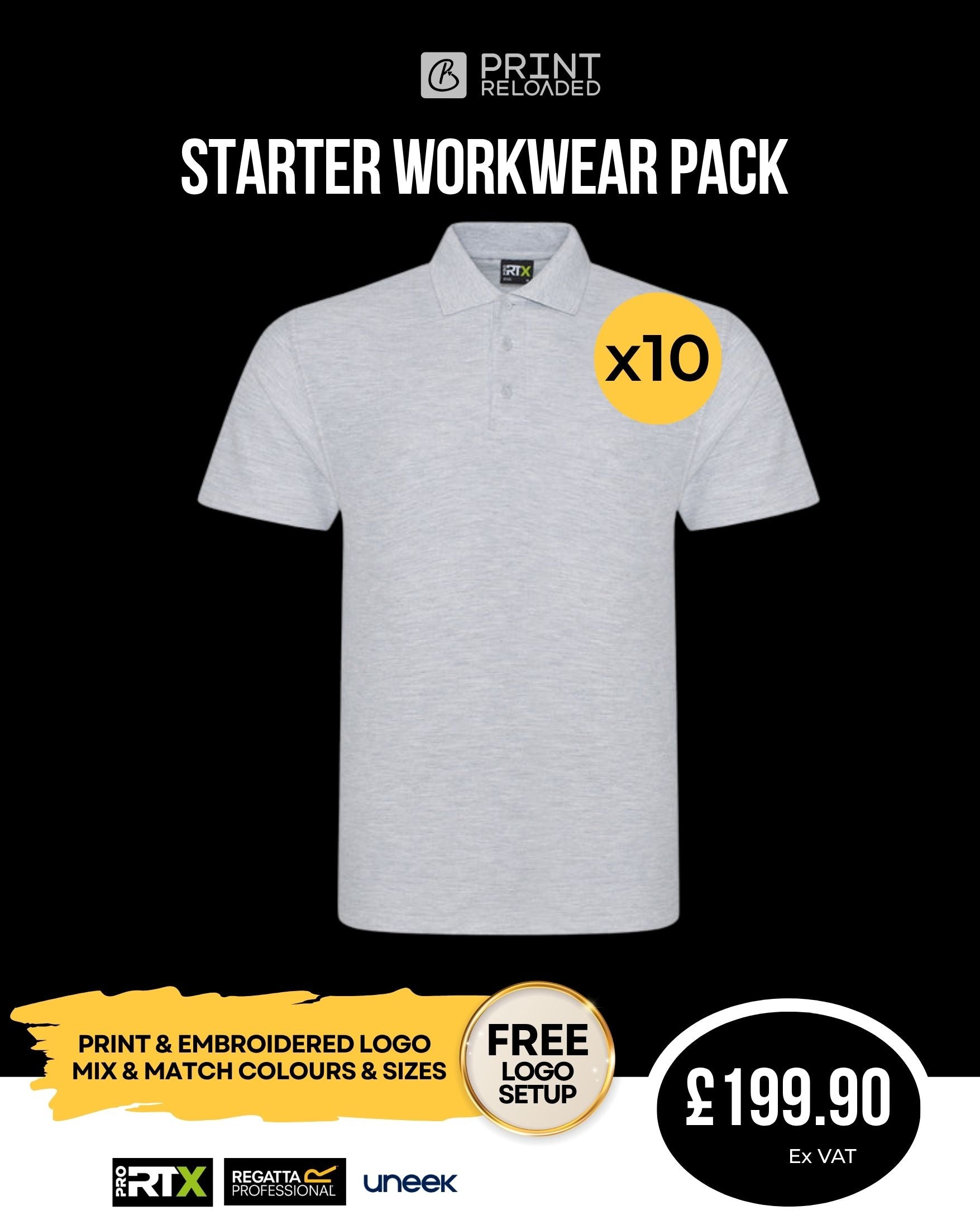 Starter Workwear Pack x10