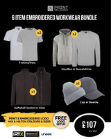 6 Item Embroidered Workwear Bundle