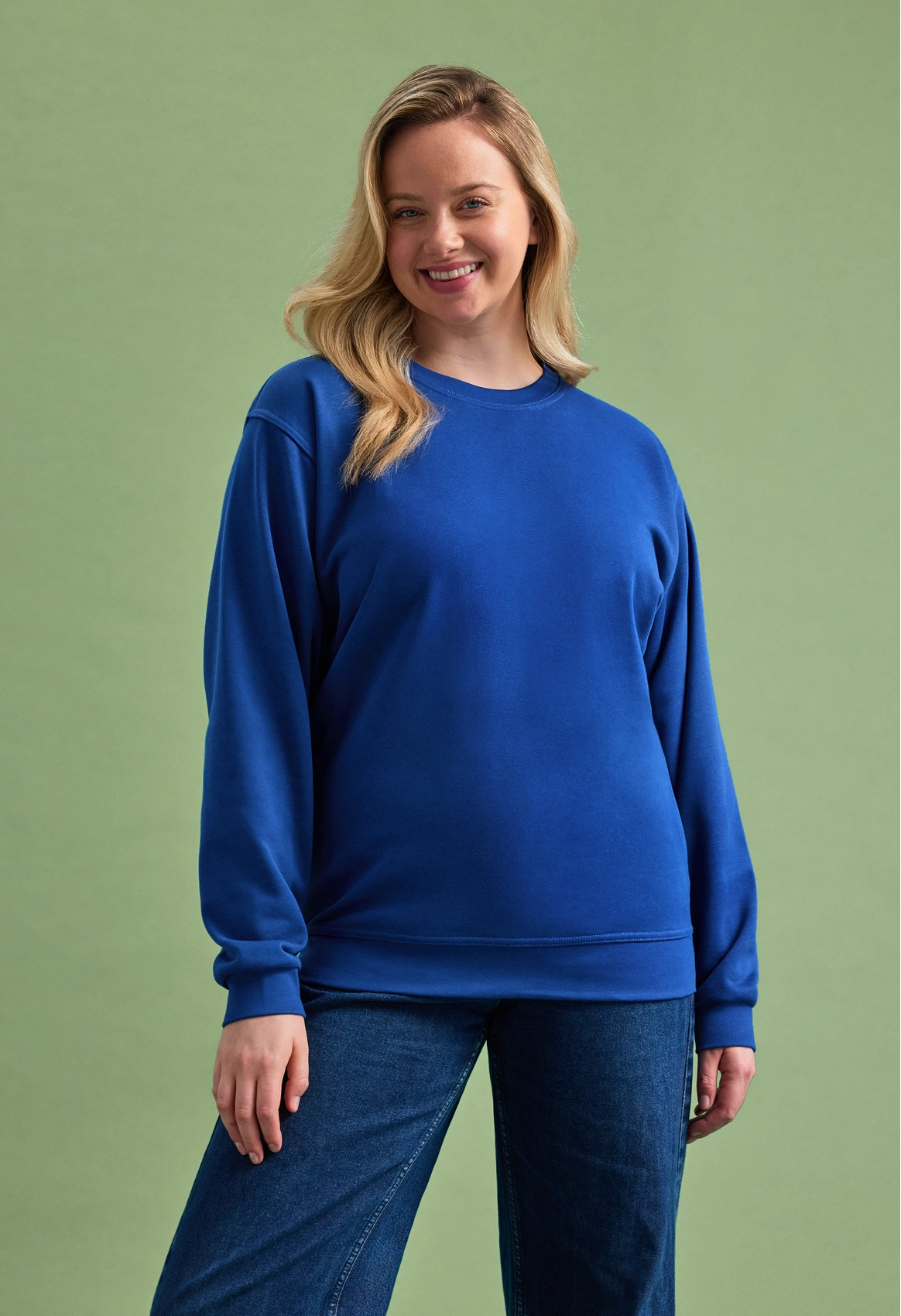 Eco Sweatshirt - Bottle Green