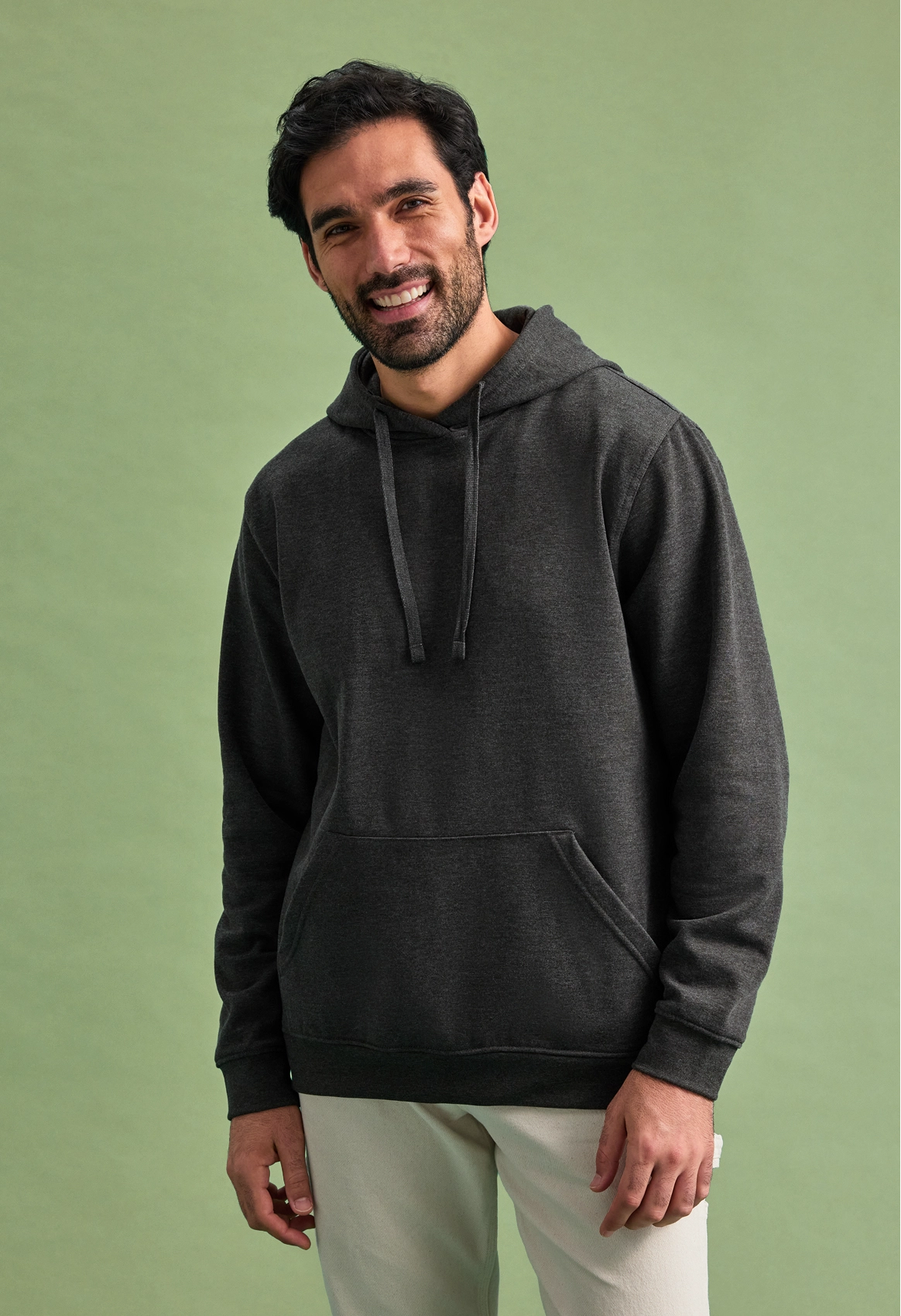 Eco Hoodie - Bottle Green