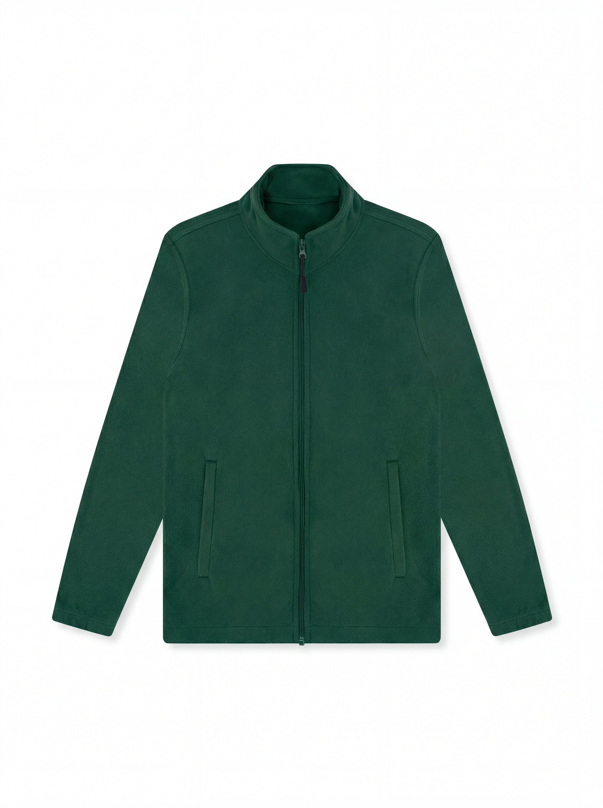 Eco Full Zip Fleece Jacket - Bottle Green