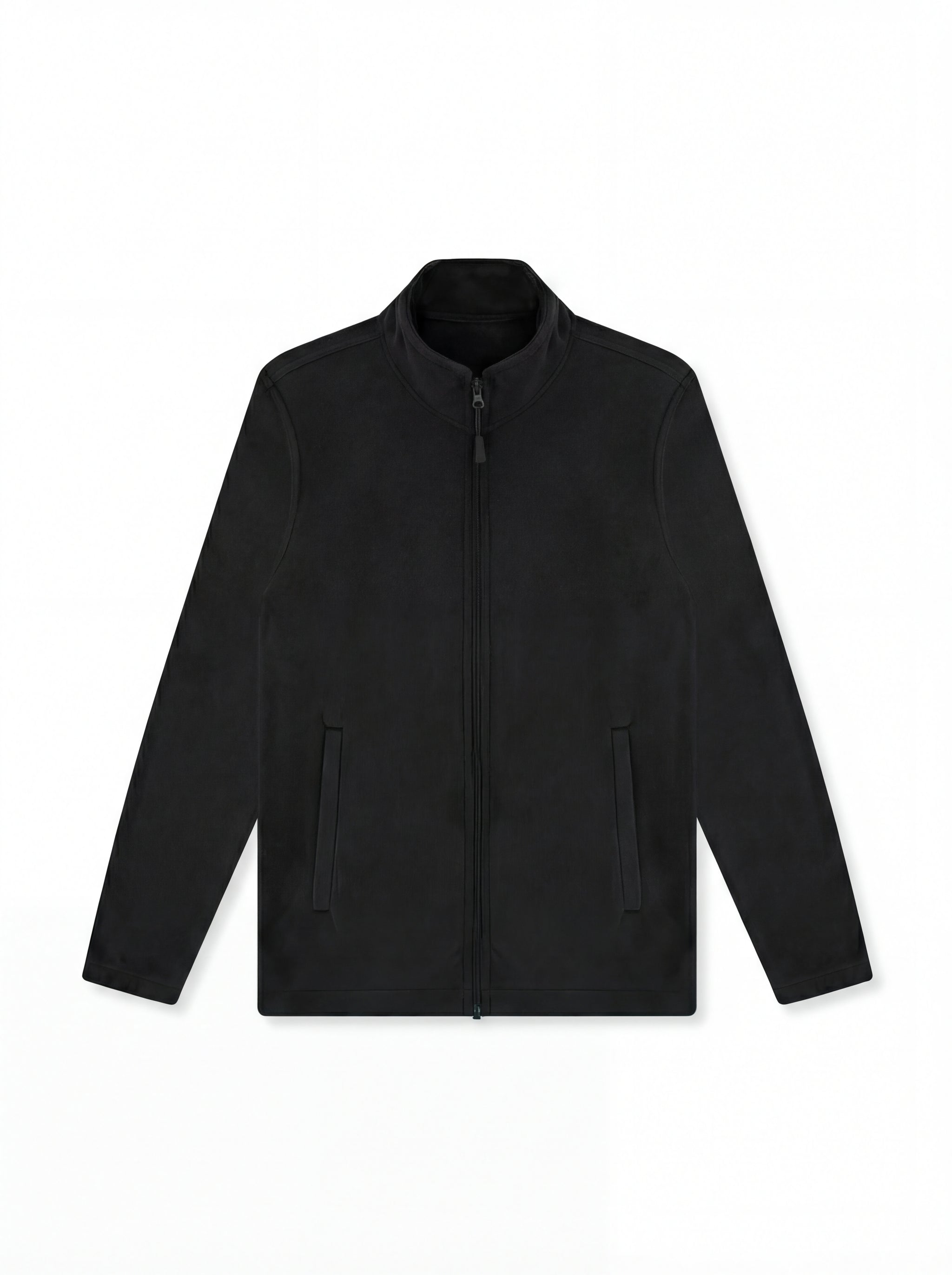 Eco Full Zip Fleece Jacket - Black