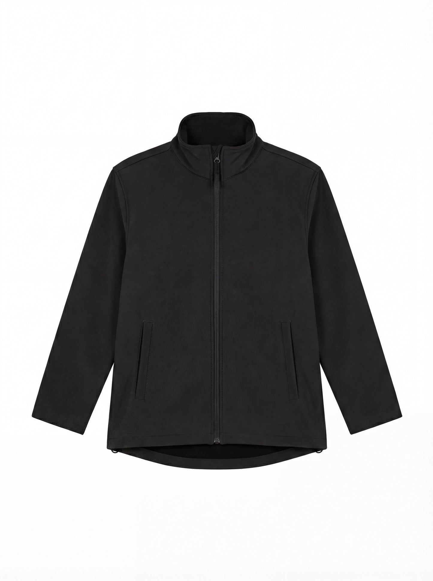 Eco Full Zip Softshell Jacket - Black