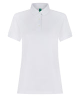 Women’s recycled polyester polo shirt