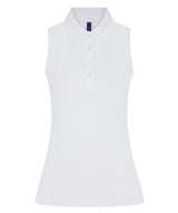 Women’s sleeveless Coolplus® polo shirt