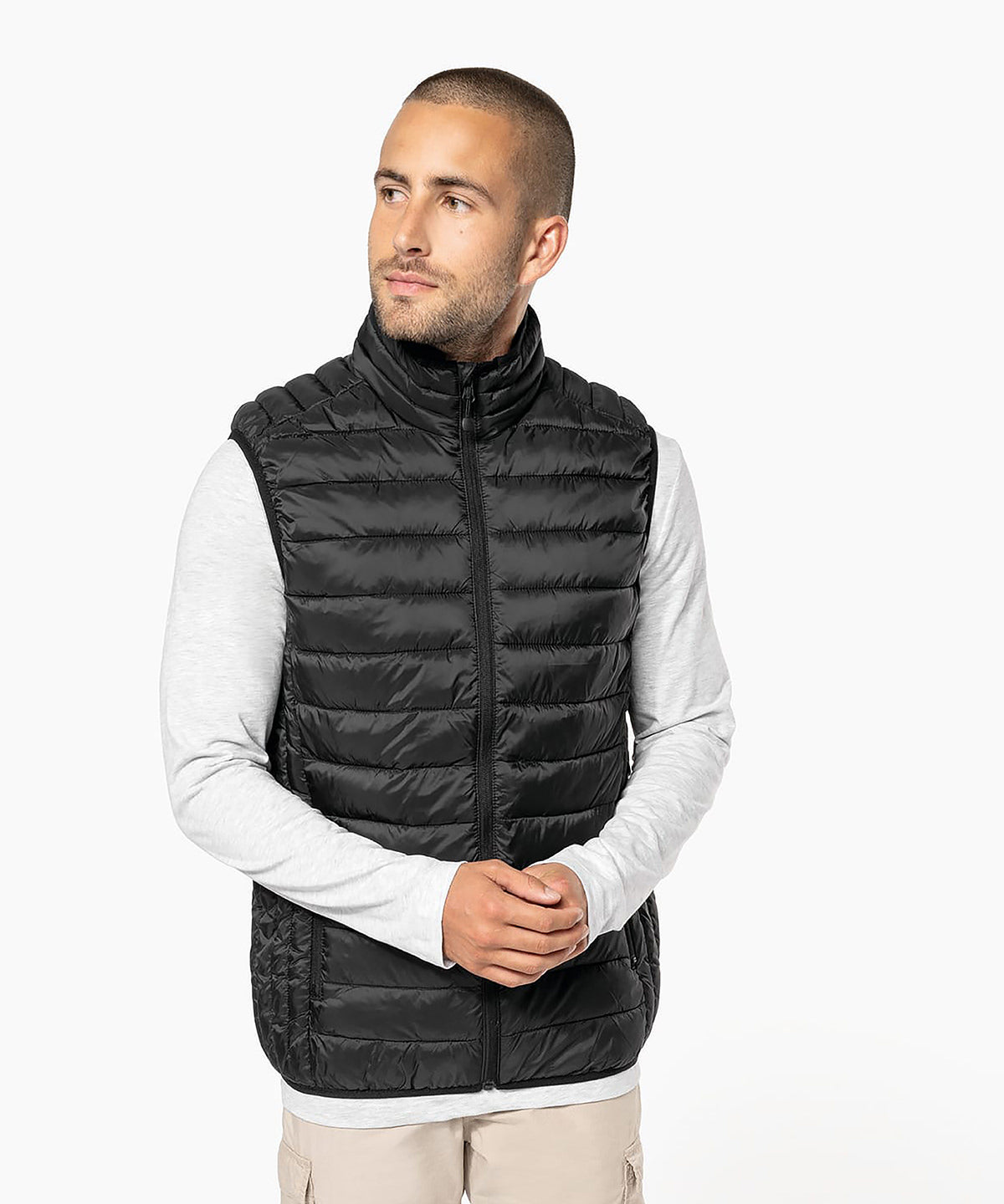 Lightweight padded bodywarmer