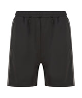 Knitted shorts with zip pockets