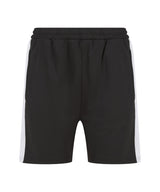 Knitted shorts with zip pockets