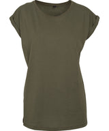 Women’s regular extended shoulder tee