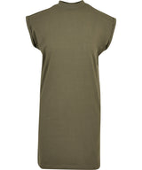 Women’s extended shoulder dress