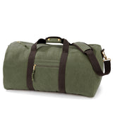Vintage canvas holdall