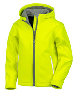 Core junior TX performance hooded softshell jacket