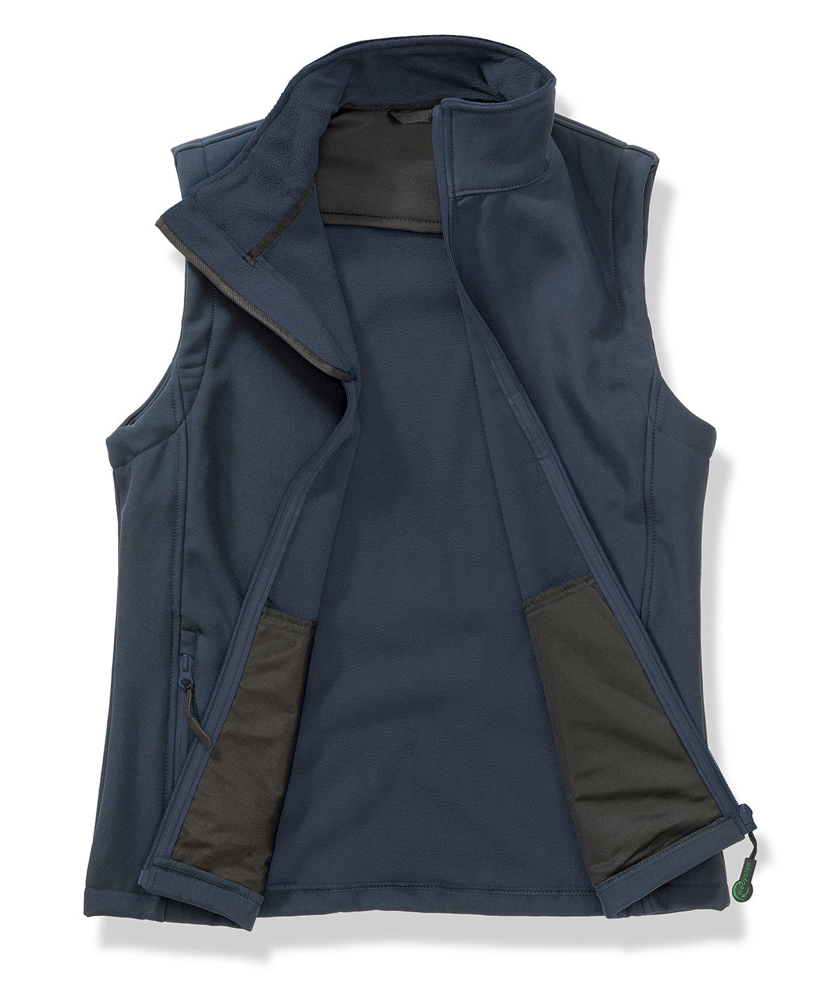 Women's printable softshell bodywarmer