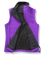 Women's printable softshell bodywarmer
