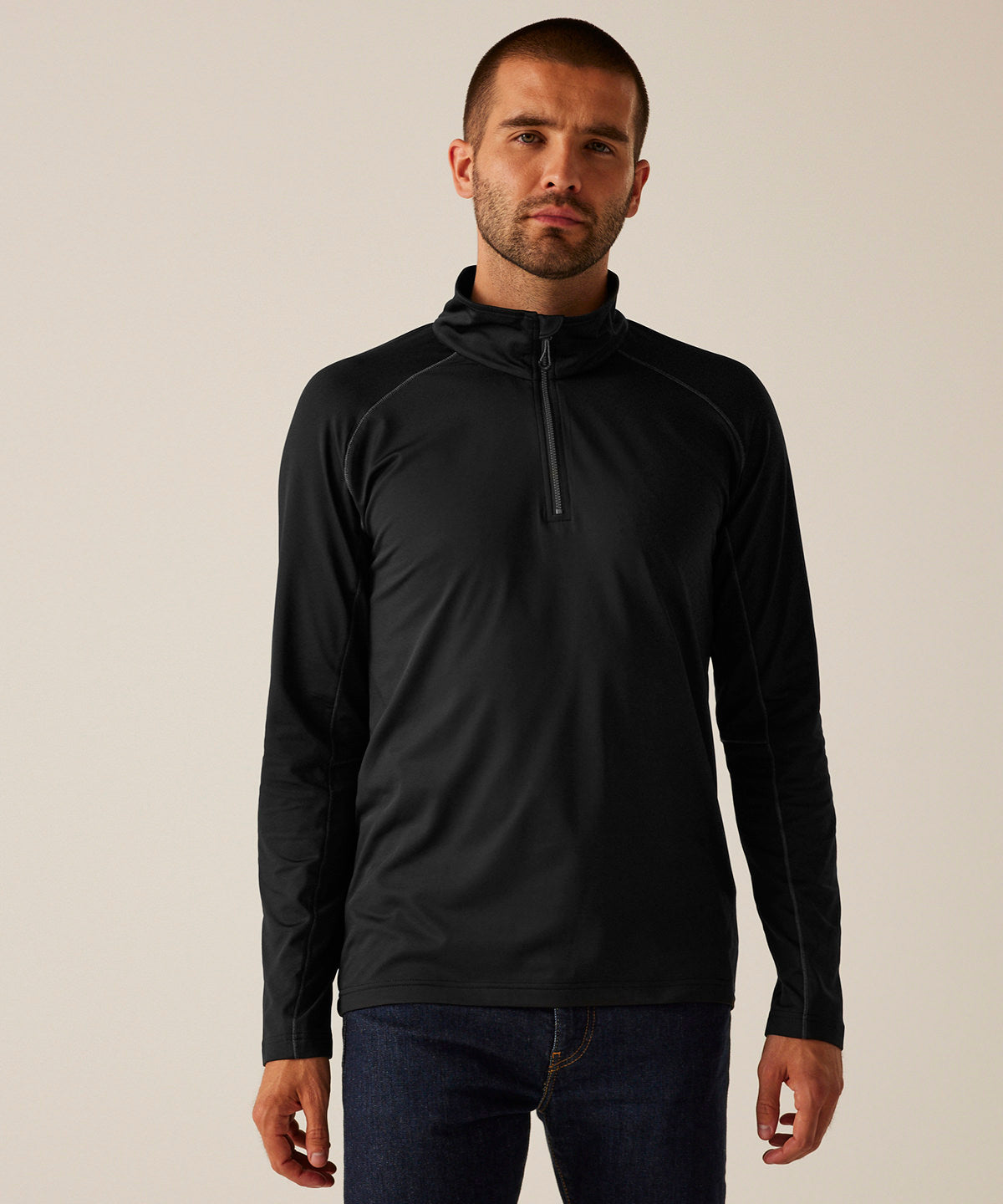 Core stretch half-zip mid-layer – Print Reloaded