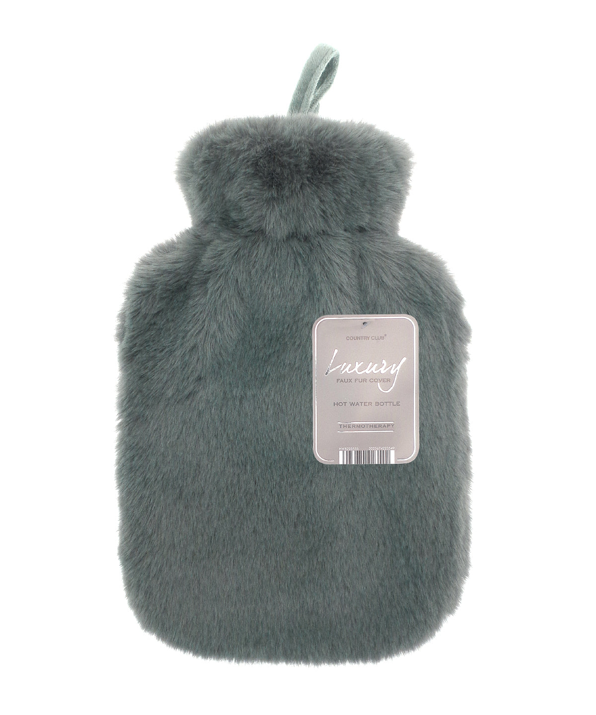 Super luxury faux fur hot water bottle and cover