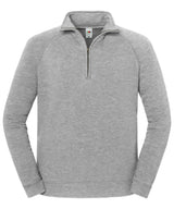 Iconic premium zip-neck sweat