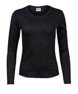 Women’s long sleeve interlock tee (590)