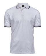 Luxury stripe stretch polo (1407)