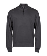 Ribbed interlock half-zip (5506)