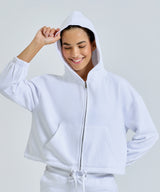 Women’s TriDri® recycled drawstring full-zip hoodie