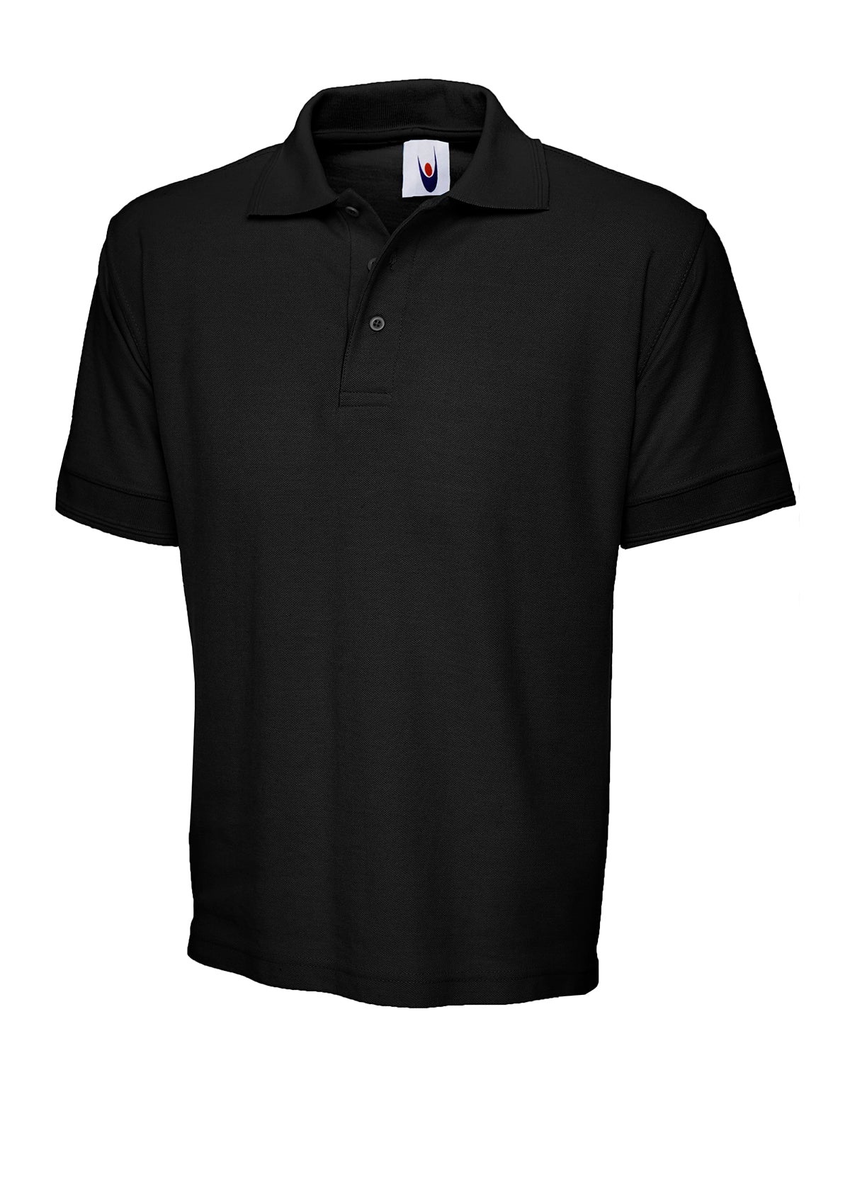 Heavyweight Poloshirt - Black