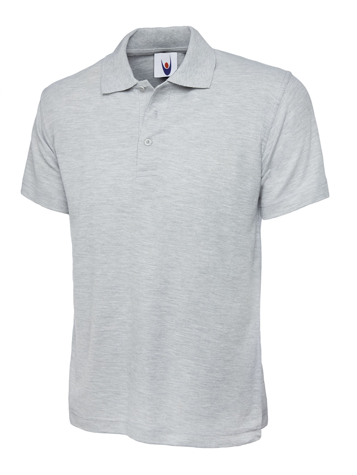 Childrens Classic Poloshirt - Heather Grey