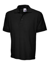 Heavyweight Cotton Poloshirt - Black