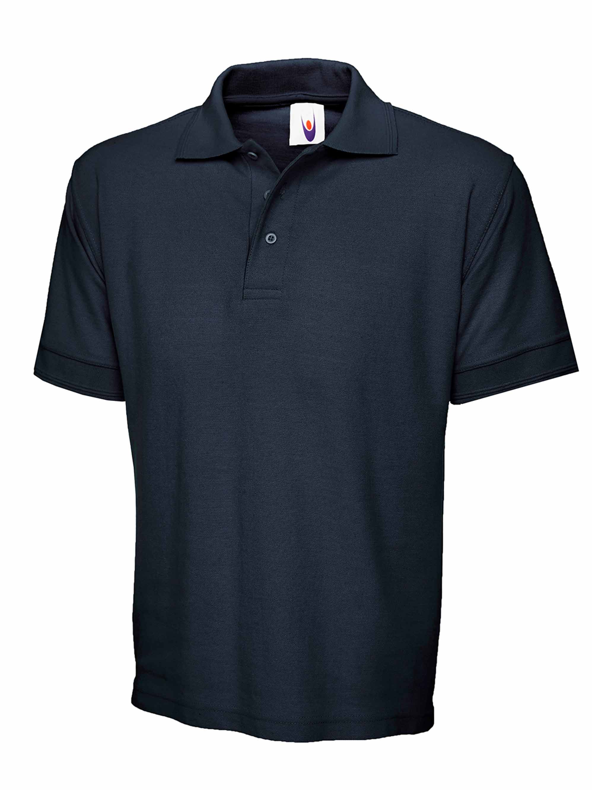 Heavyweight Cotton Poloshirt - Navy