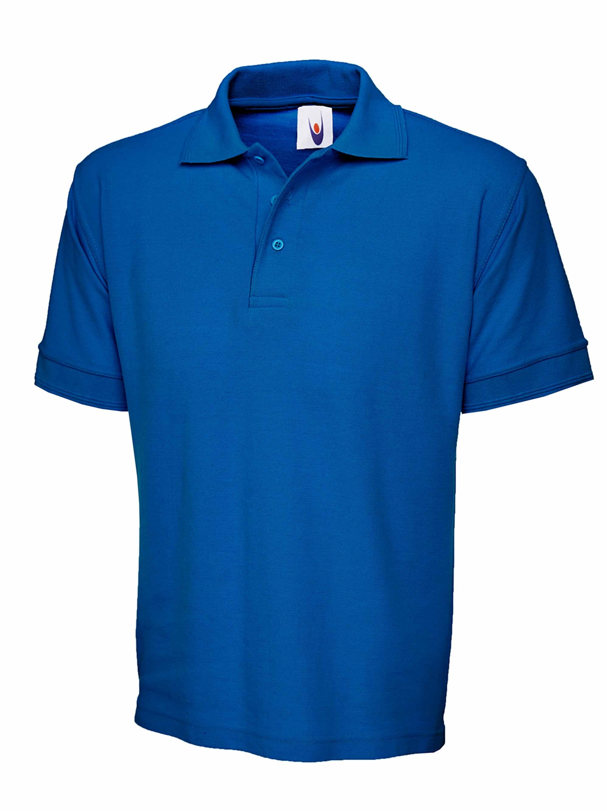 Heavyweight Cotton Poloshirt - Royal