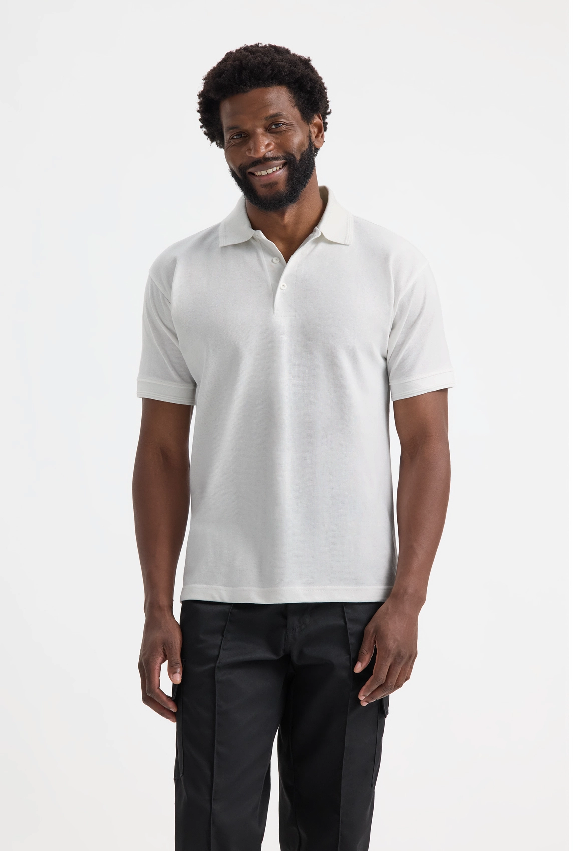 Heavyweight Cotton Poloshirt - Bottle Green