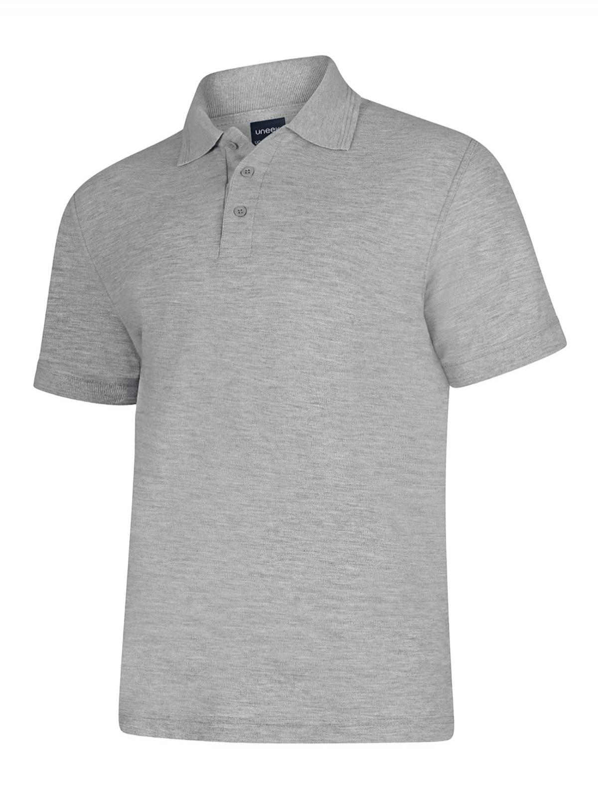 Deluxe Poloshirt - Heather Grey