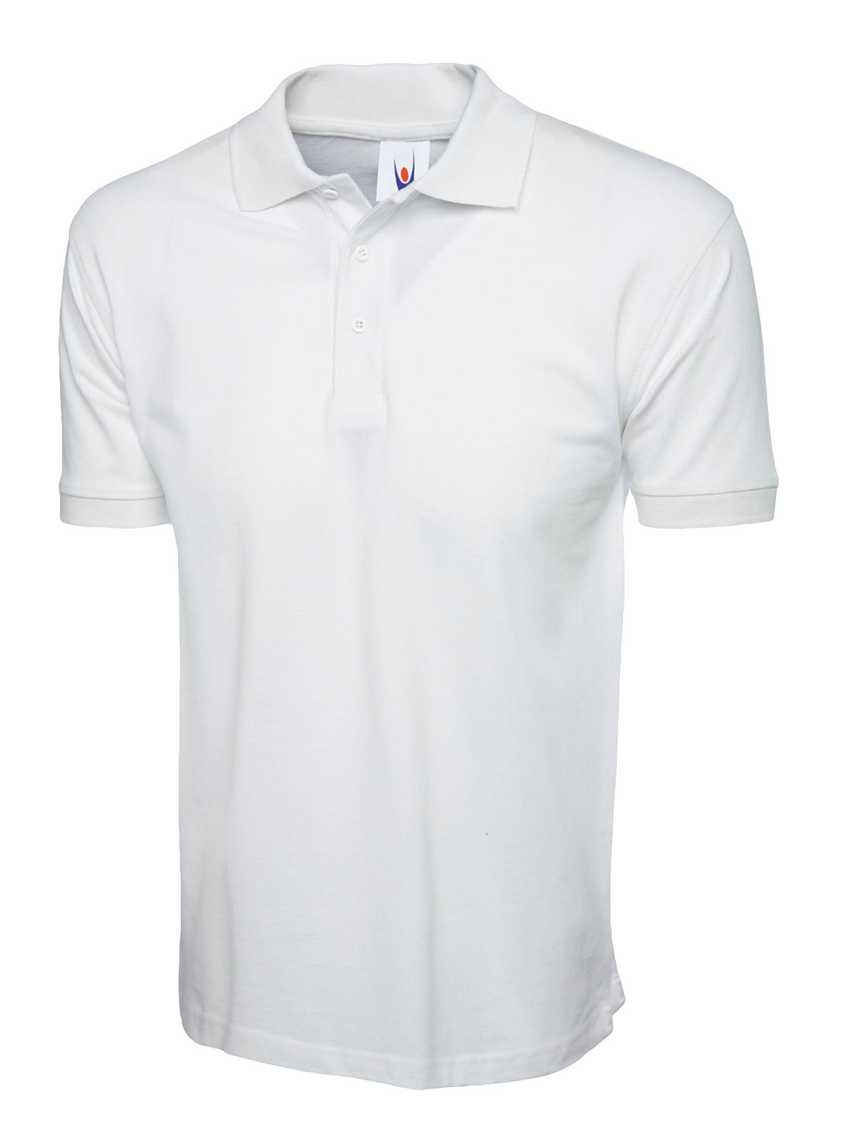 Classic Cotton Poloshirt - White