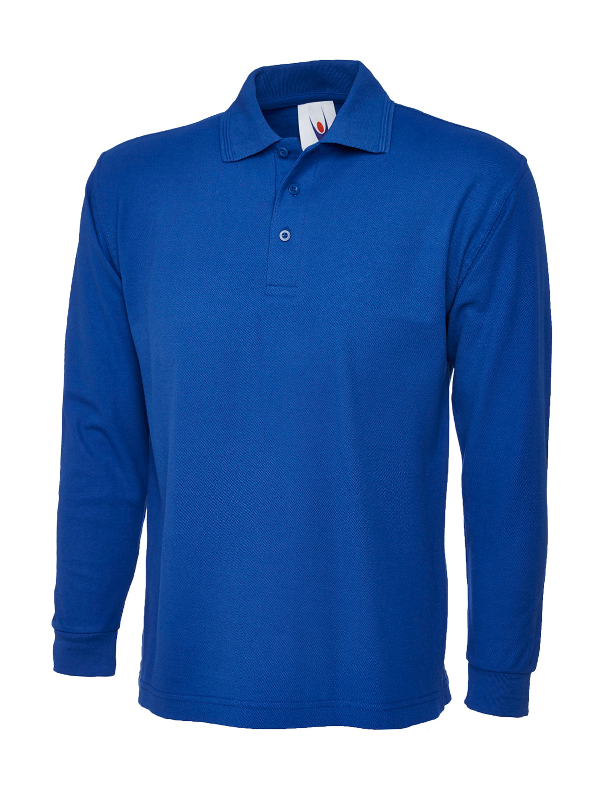 Longsleeve Classic Poloshirt - Royal