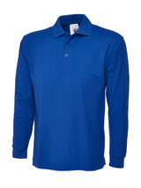 Longsleeve Classic Poloshirt - Royal